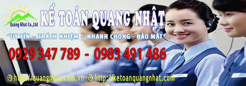 dịch vụ tư vấn thuế - kế toán trọn gói quang nhật - kế toán quang nhật - quangnhat.com.vn - ketoanquangnhat - kê khai thuế  - 0313100690- 0929347789